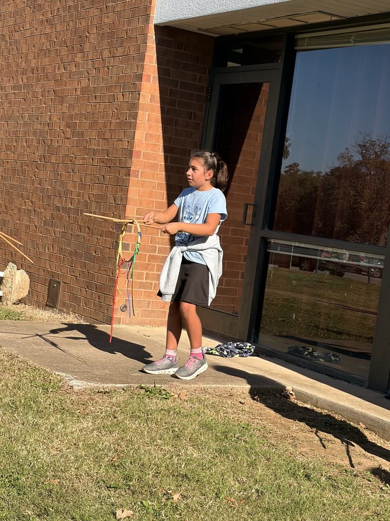 students playing traditional Cherokee games