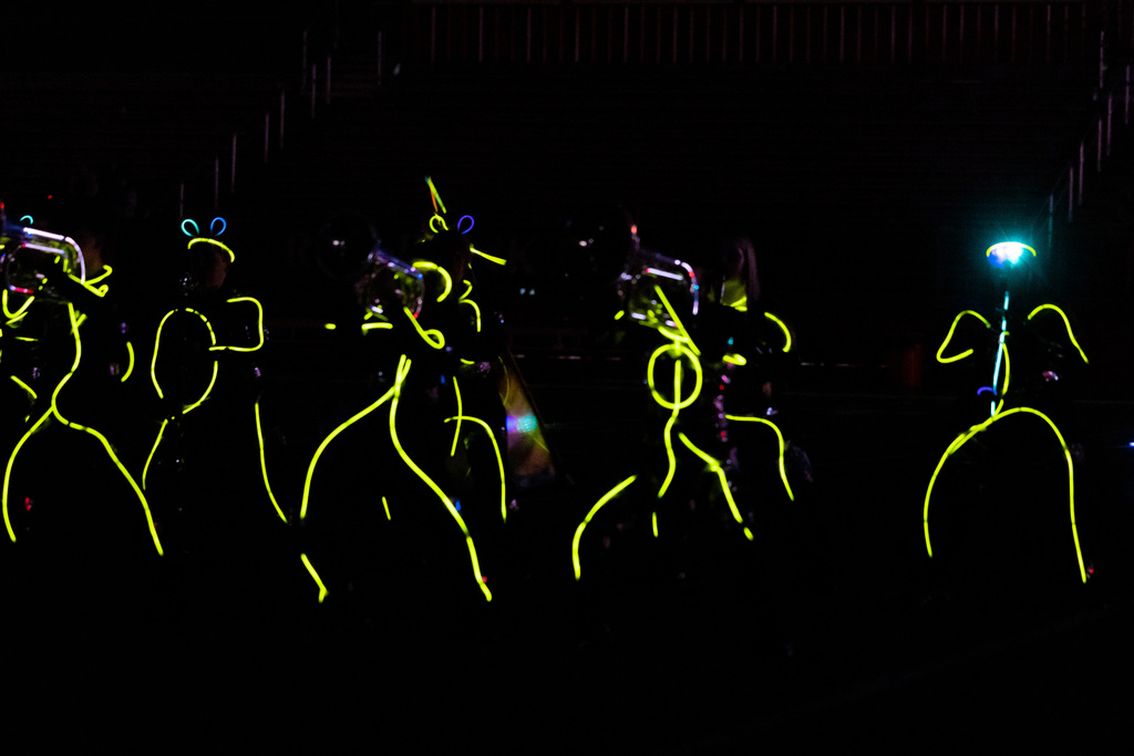 Marching Band Glow Show 2025