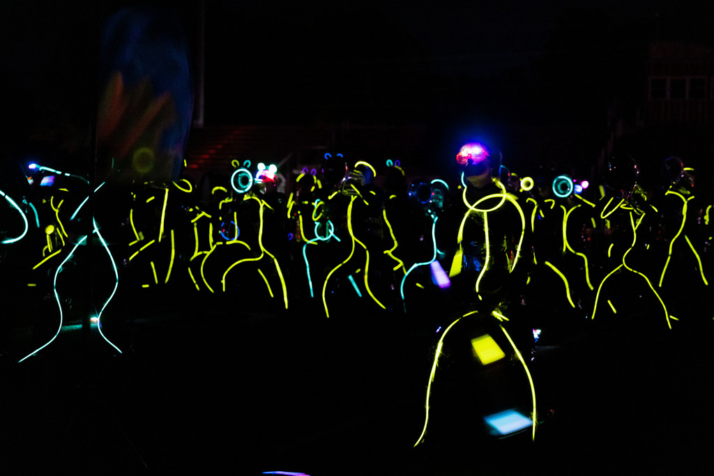 Marching Band Glow Show 2025