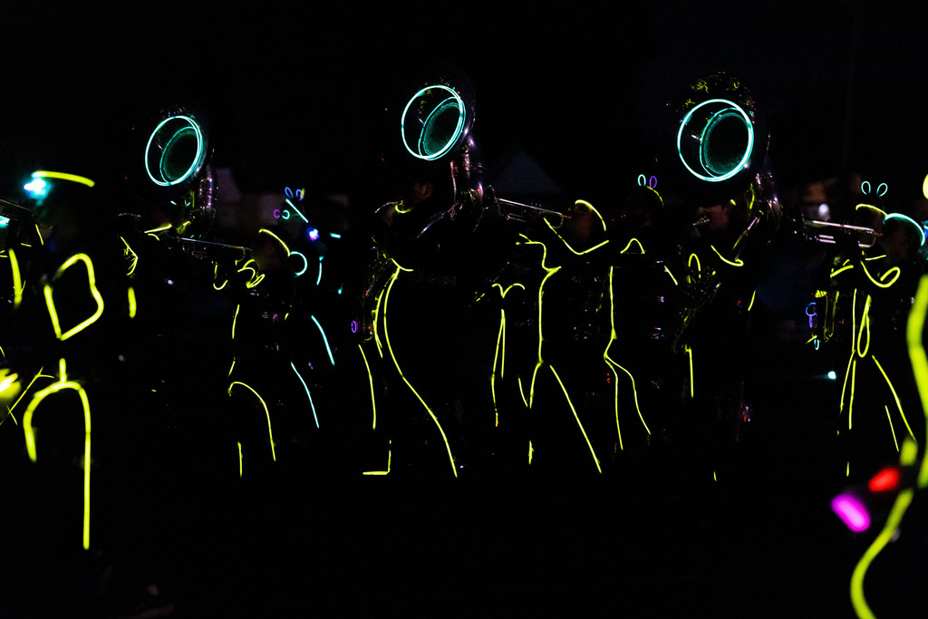 Marching Band Glow Show 2025