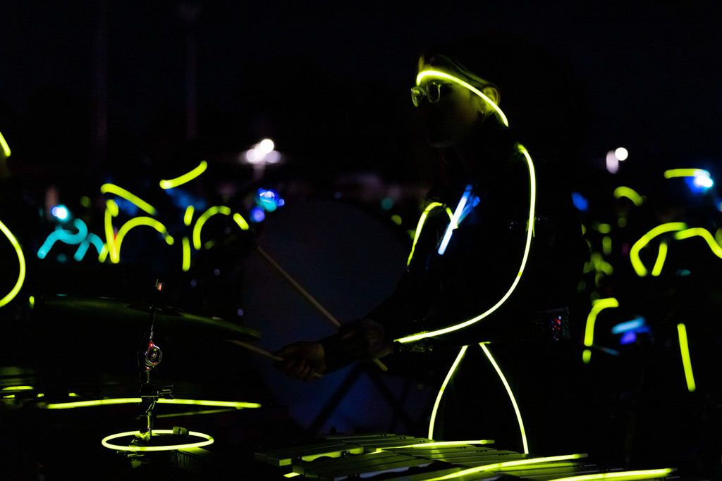 Marching Band Glow Show 2025