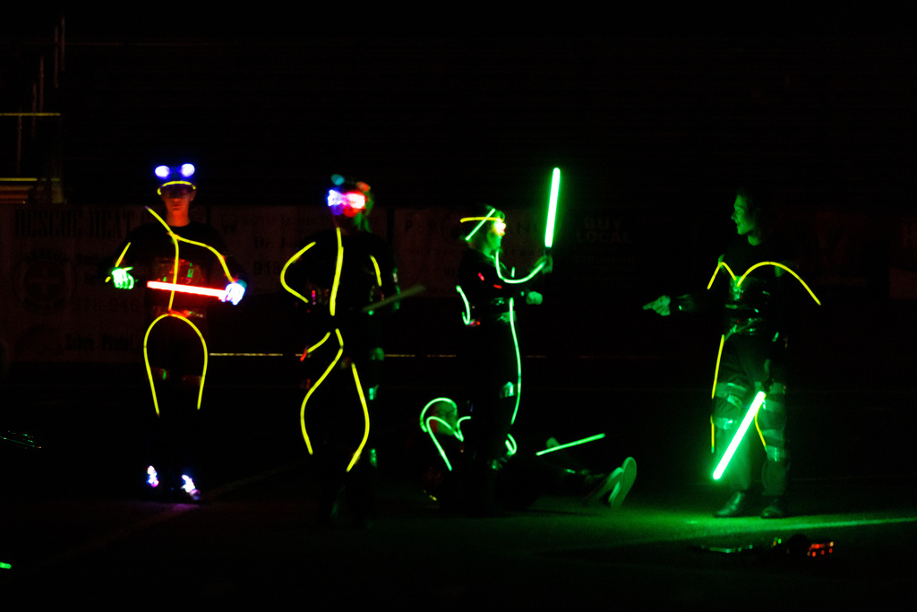 Marching Band Glow Show 2025