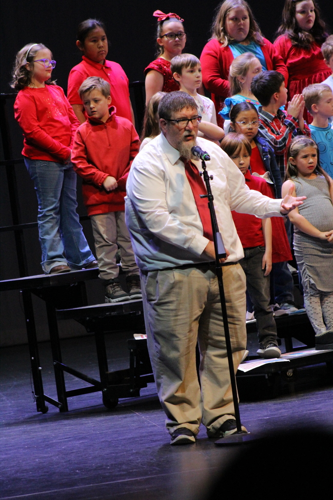 Mr. Levesque speaking at the Westside Veterans Day Program