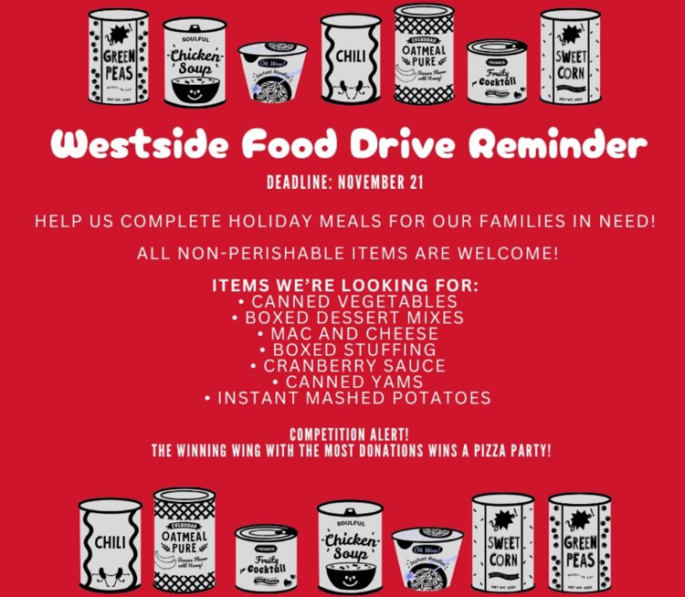 food drive reminder 