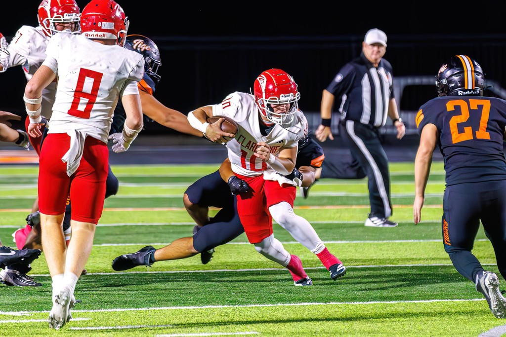 football action shot