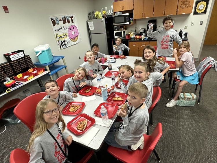 lunch in the workroom