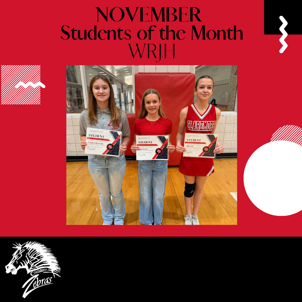 STUDENTS OF THE MONTH