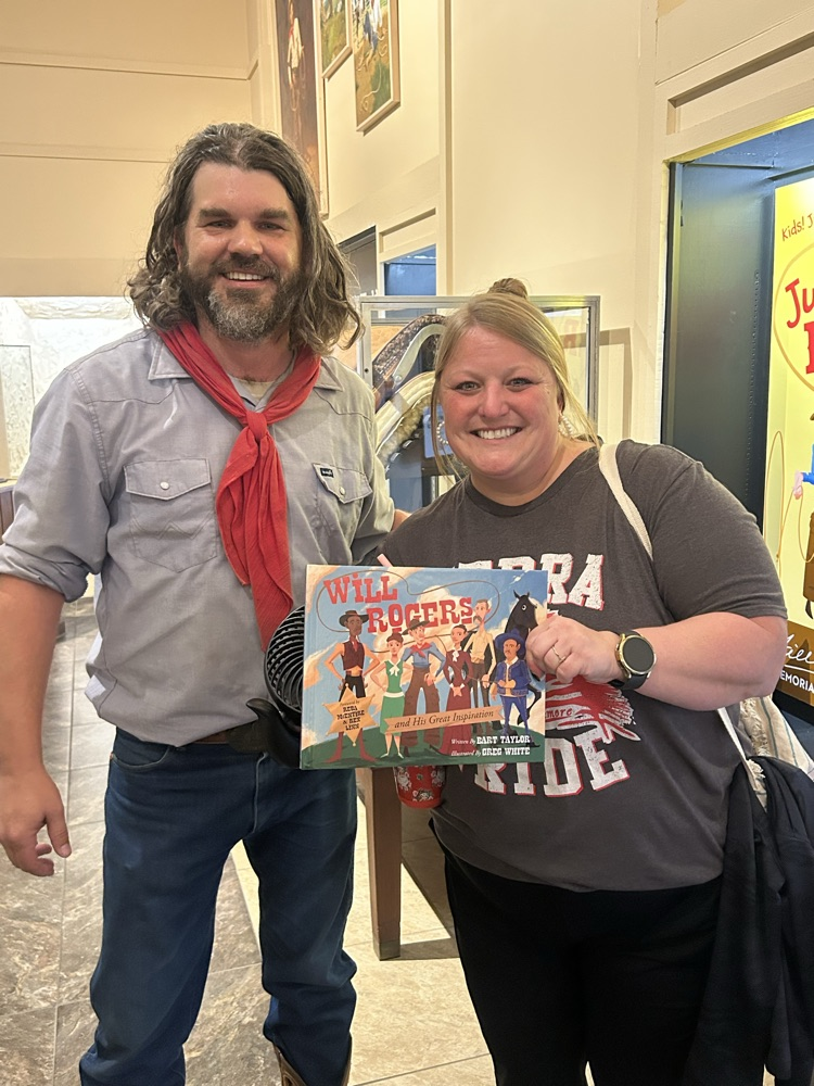 Mrs nicks with Buckaroo Bart 