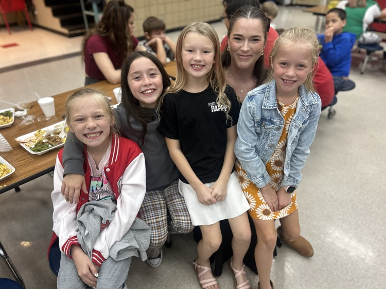 students with family members 