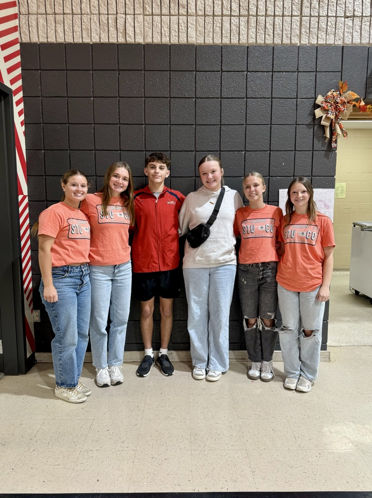 student council members smiling