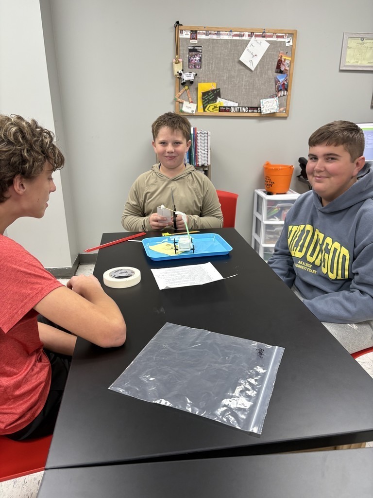 students doing stem work 