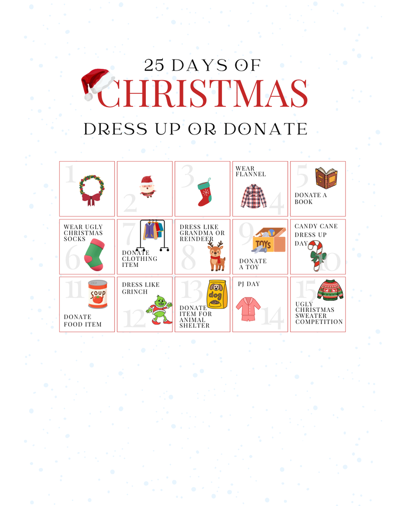 12 DAYS OF DRESS UP