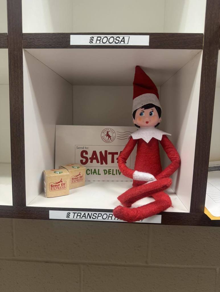 elf on the shelf in mailbox