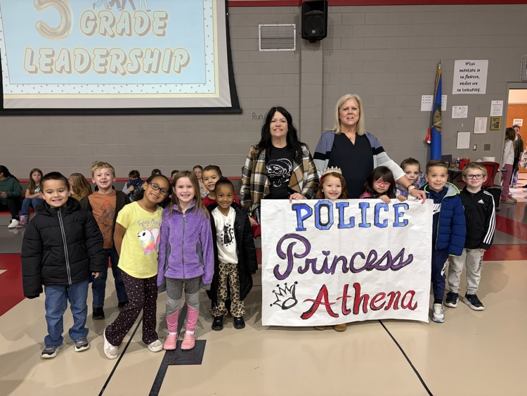 ride to school in a police car