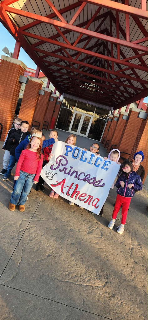 ride to school in a police car