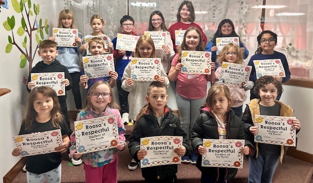 Respect Students of the Month
