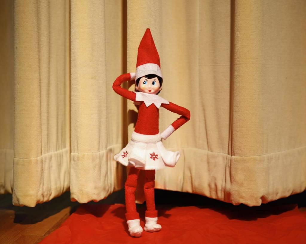 elf in skirt