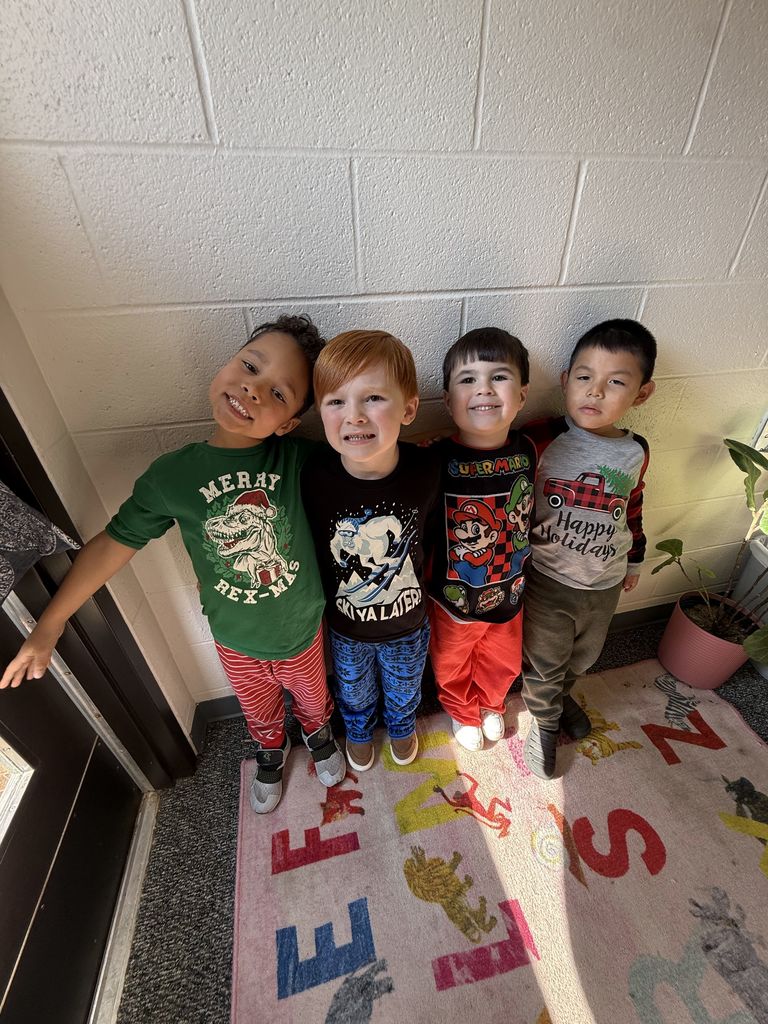 students and/or staff wearing pjs