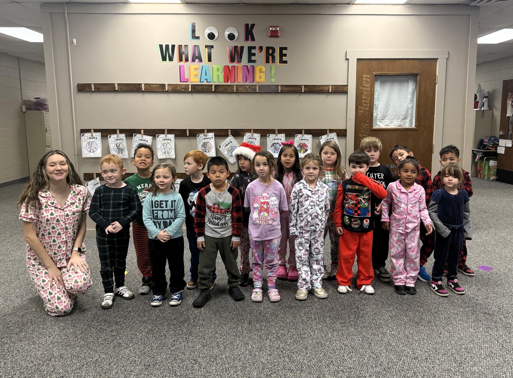 students and/or staff wearing pjs