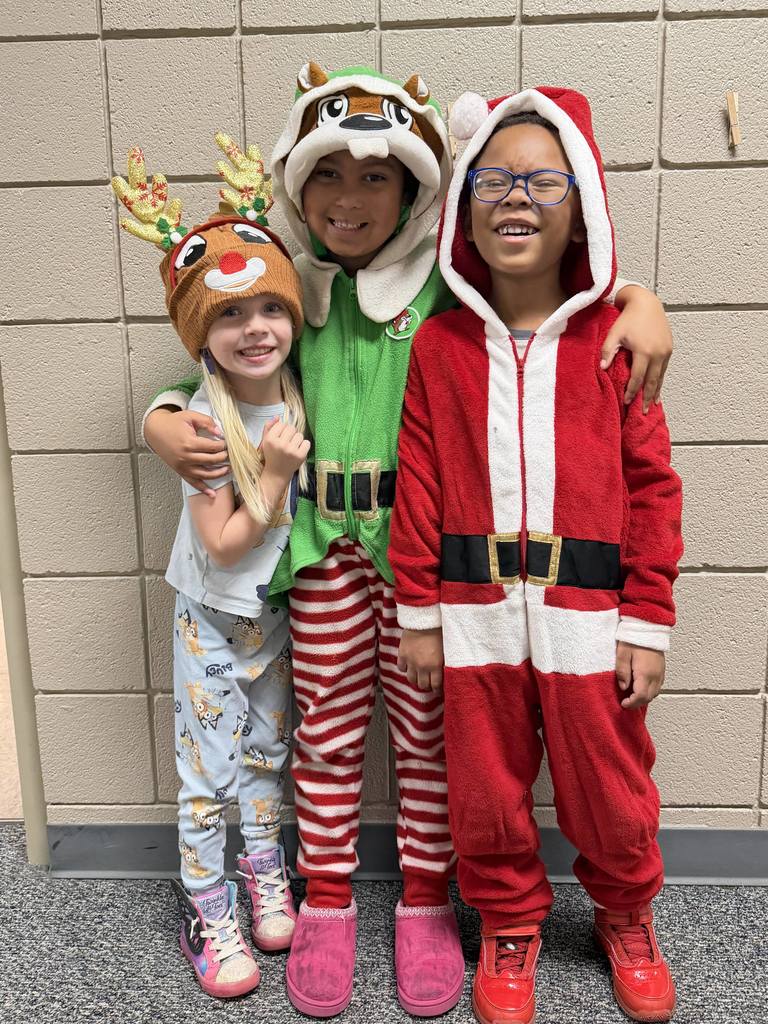 students and/or staff wearing pjs