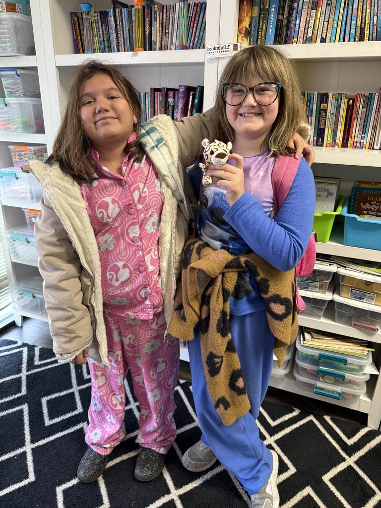 students and/or staff wearing pjs