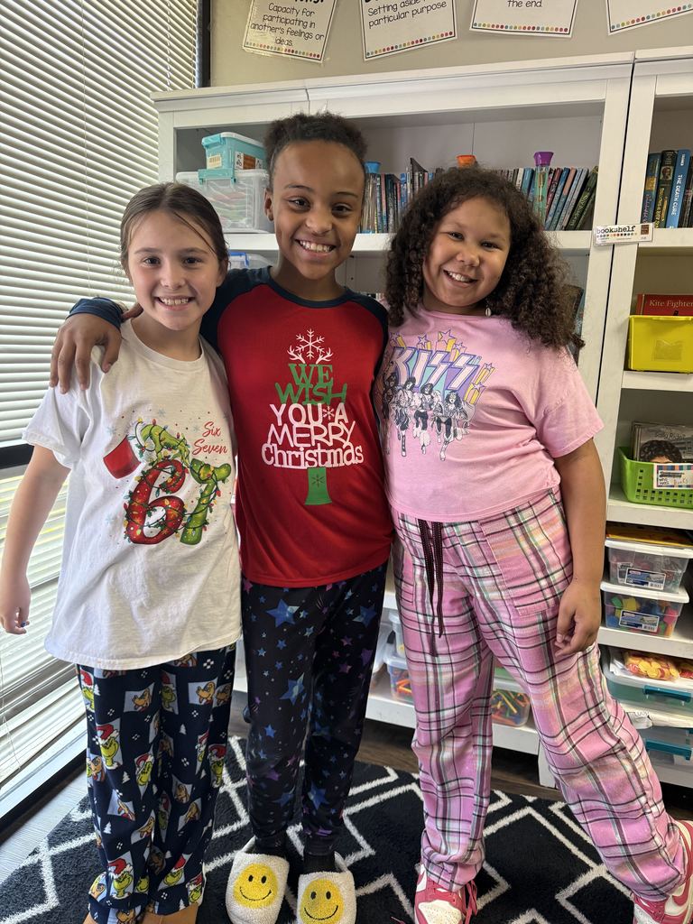 students and/or staff wearing pjs