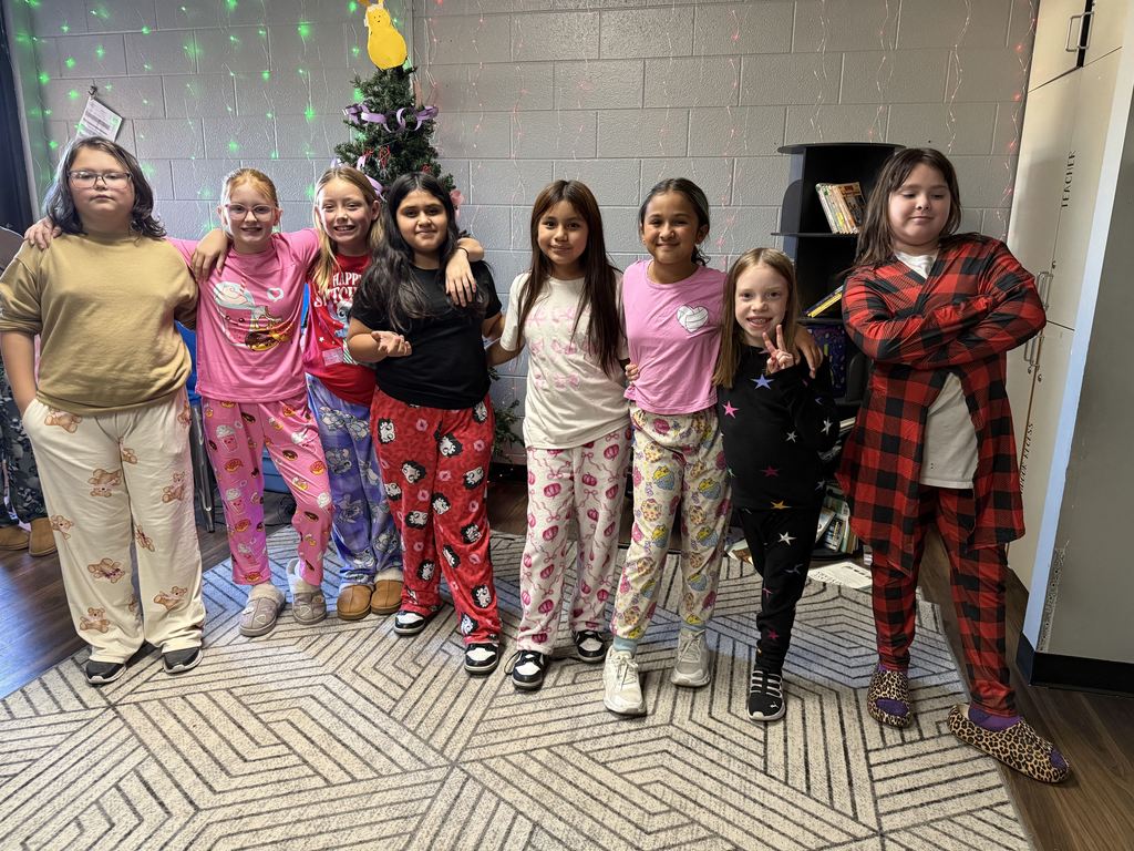 students and/or staff wearing pjs