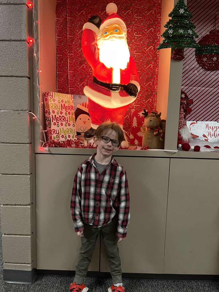 students and/or staff wearing flannel