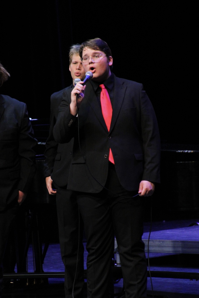 Korben Fortna at Winter Concert.