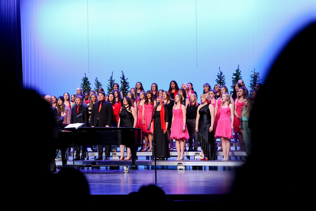 Claremore high school winter concert