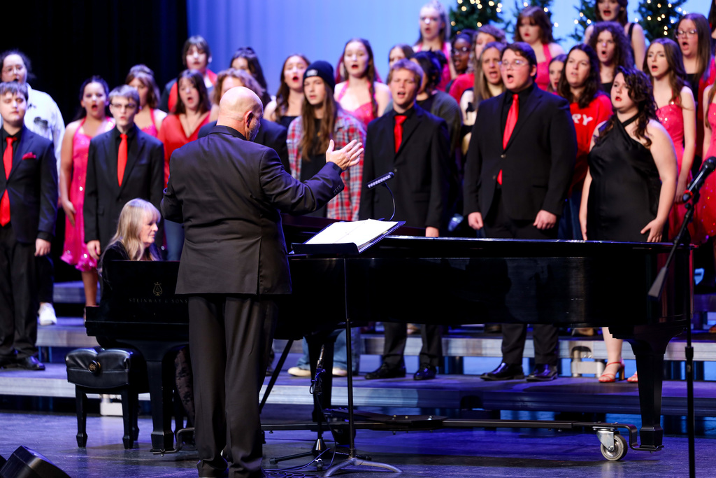 Claremore high school winter concert