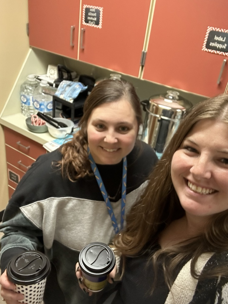 teachers with coffee and tea