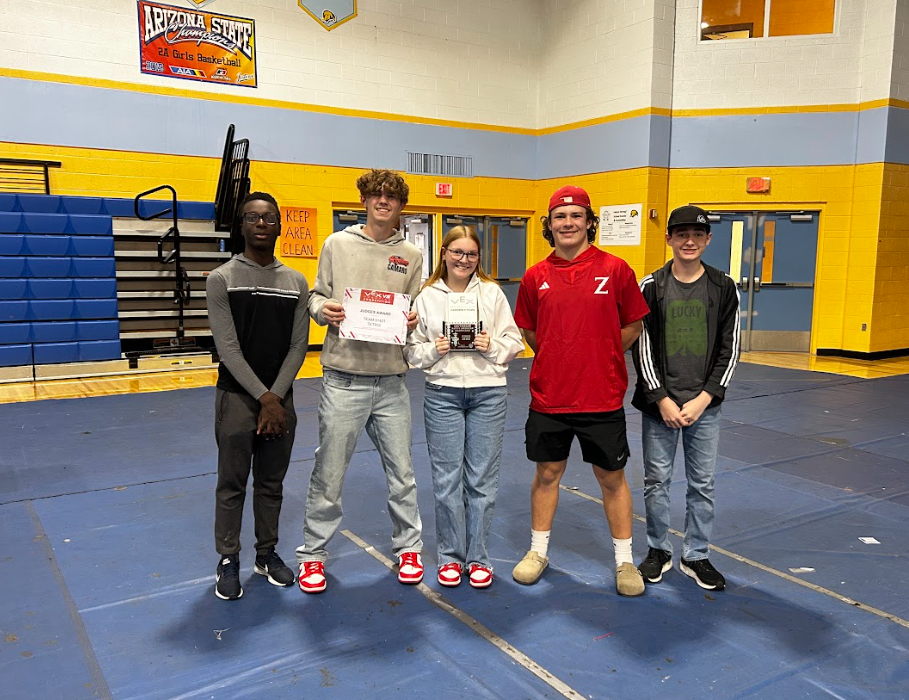Our Robotics teams have been on a roll! 🤖✨  At a recent Arizona Robotics Tournament, 3 of our 4 teams brought home awards: 🏆 9142A – Monkey Business: Think Award 🏅 9142B – Pulse: Sportsmanship Award 🔧 9142T: Innovate Award  At another tournament in Tahlequah Sequoyah, 9142B dominated with: 🥇 Tournament Champion 🥇 Skills Champion 🔧 Innovate Award  This incredible performance qualifies 9142B for the State Tournament in April! 🎉  We are so proud of all our teams—their hard work, creativity, and teamwork continue to shine. Keep building, keep innovating!