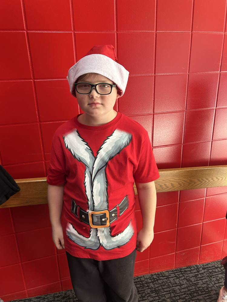 students in red and white