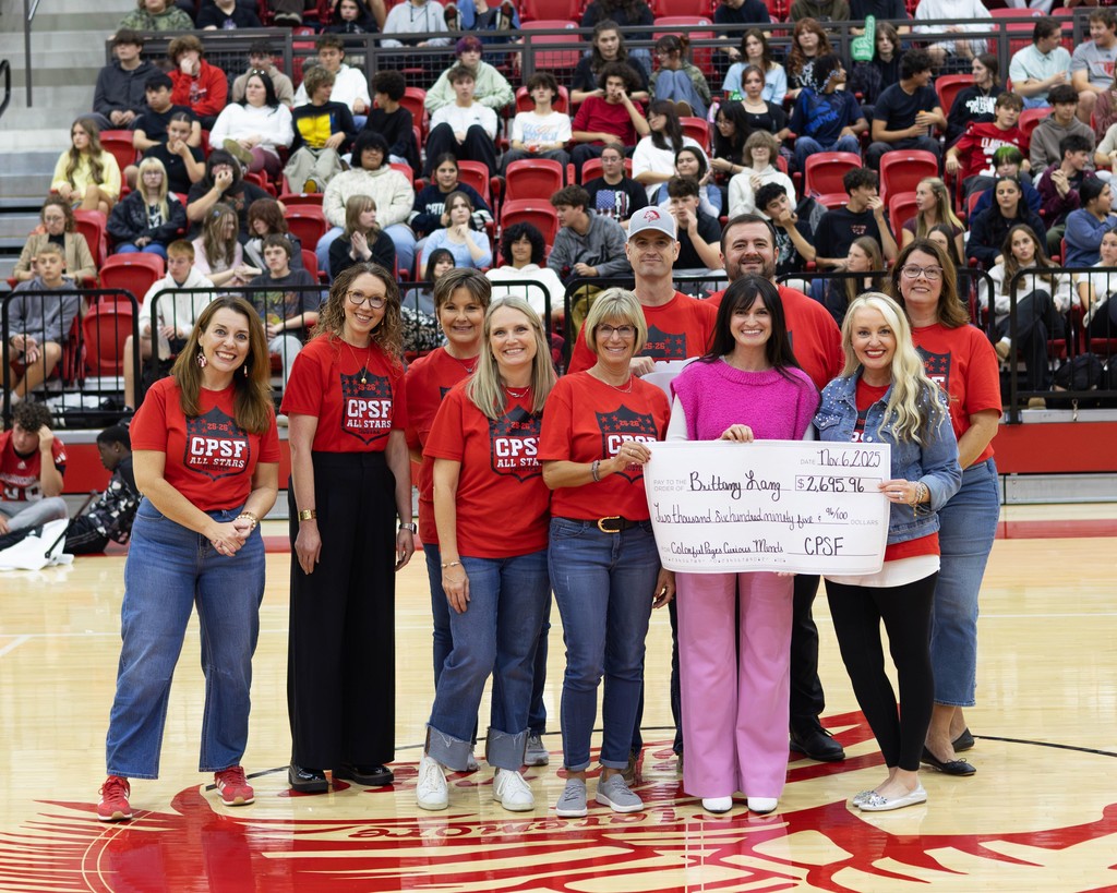 brittany lang receiving a grant from cpsf