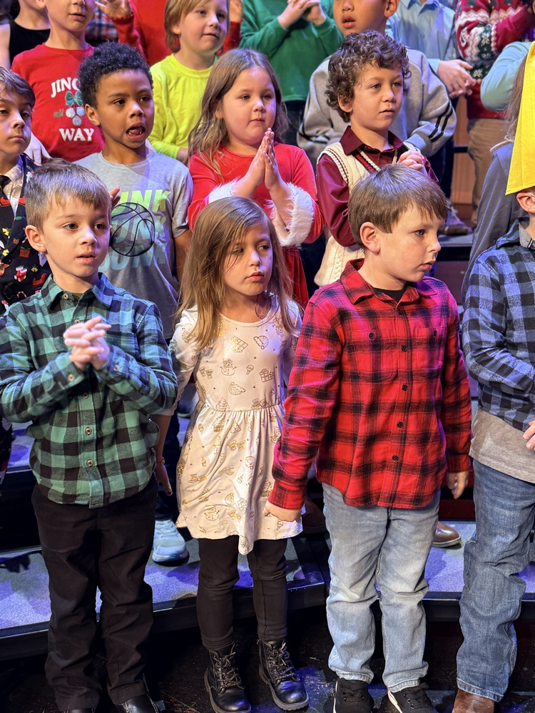 Students on stage at the RPAC