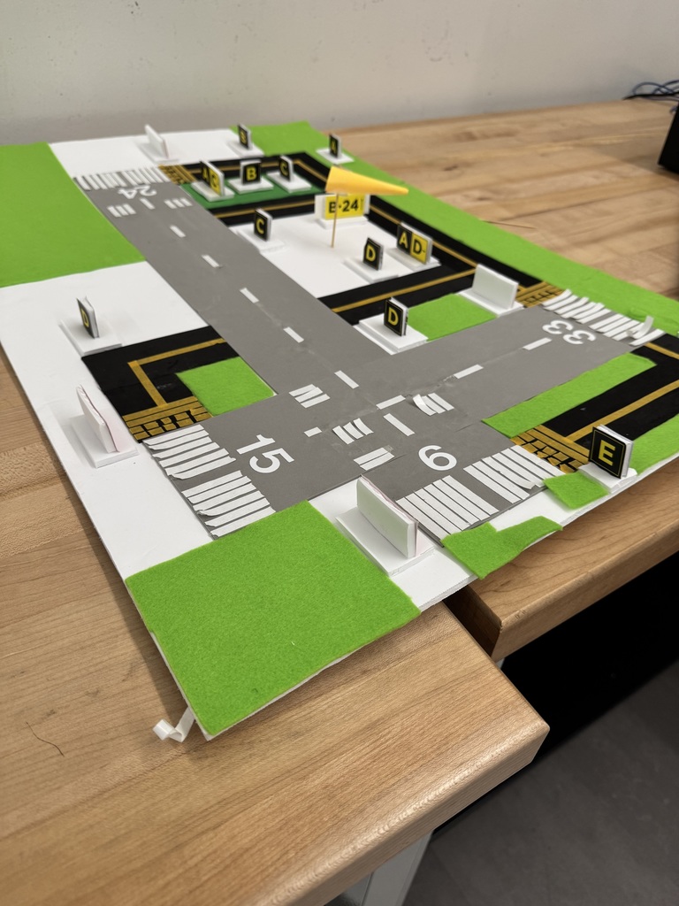 ✈️ Our Aeronautics students have been soaring through their lessons on airports—learning all about runways, taxiways, airport diagrams, signage, and markings! This hands-on learning led to an exciting project where they built their own model airports complete with accurate runway markings and signs. 🛫🛬  Recently, we were honored to welcome the Director of Operations from KTUL (Tulsa International Airport) to speak with our students about amazing career opportunities in aviation!  A special thank you to Tulsa International Airport for supporting our future aviators!