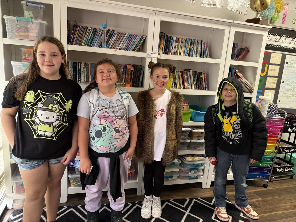 students dressed as movie characters