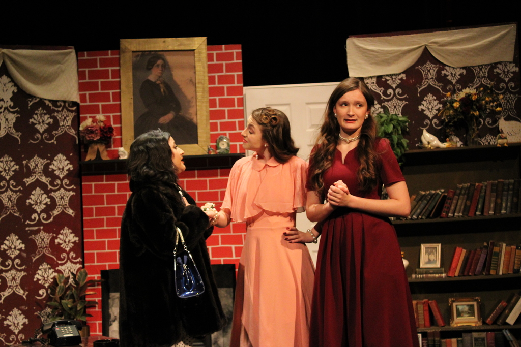 Zebra Theater students performing Harvey.