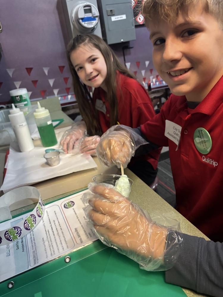 Fifth Graders at JA BizTown