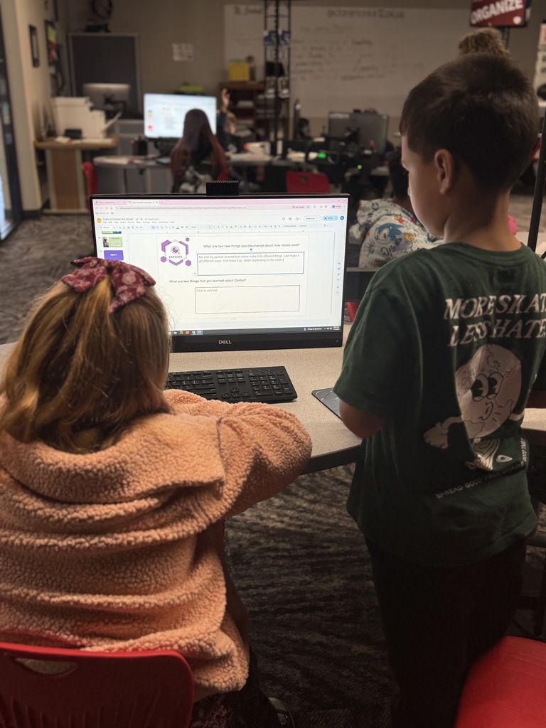 students working in stem lab