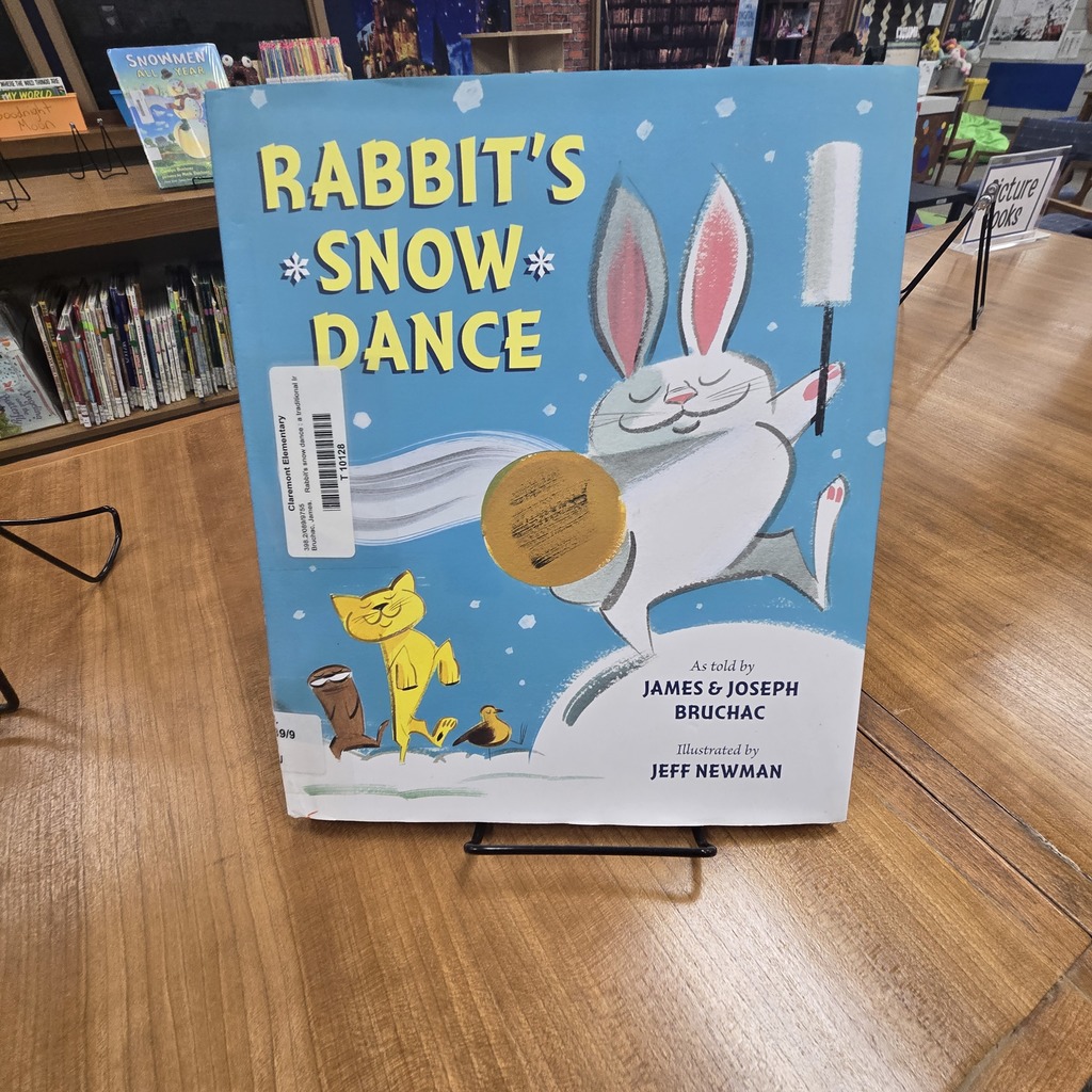 book titled rabbit's snow dance