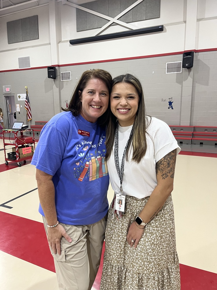 Mrs hall and Mrs shuck 