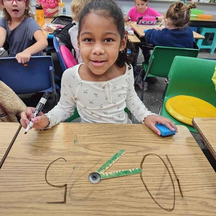 students learning about greater than, equal to, or less than 