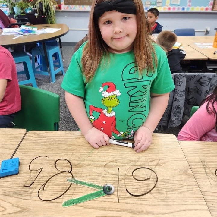 students learning about greater than, equal to, or less than 