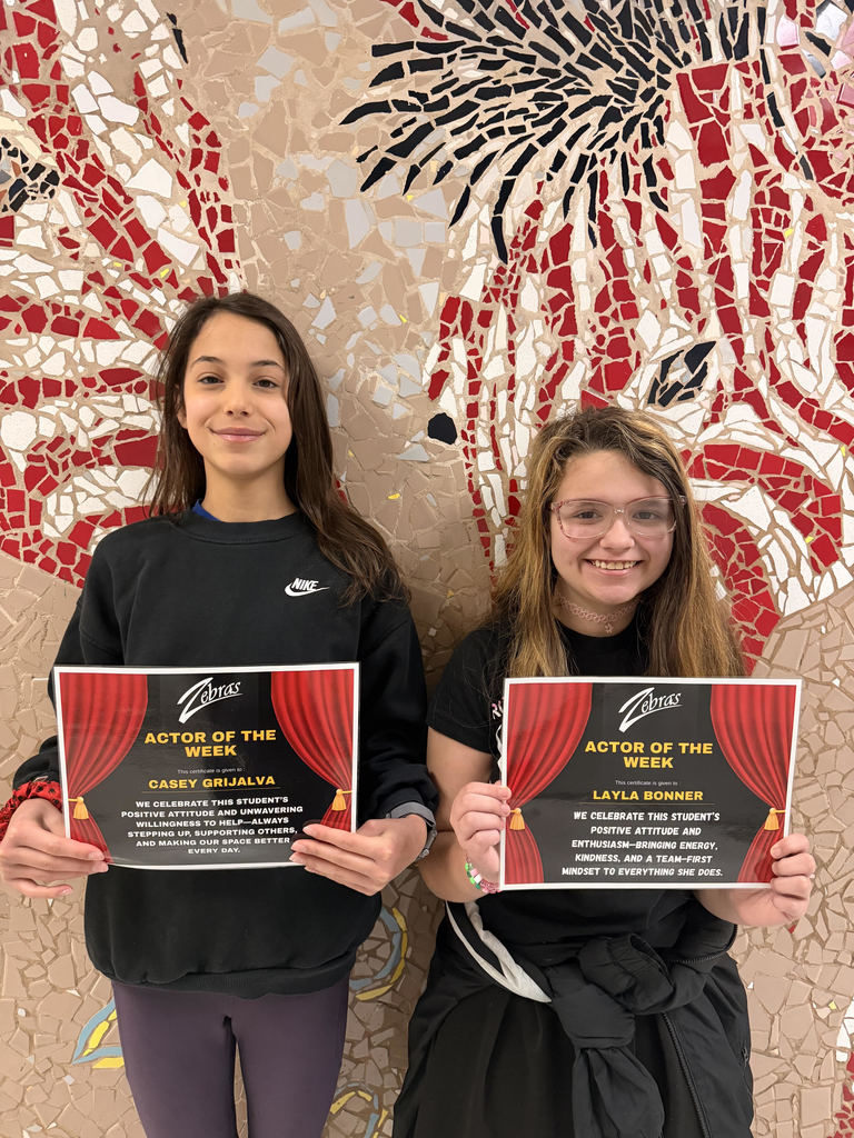 WRJH Actors of the Week