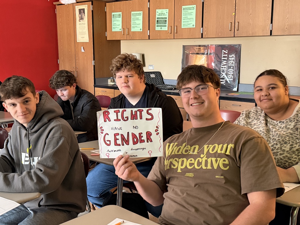 During APUSH, students held a Gilded Age political reform convention where seven different groups advocated for their positions from a variety of perspectives of the era, debating major issues such as Yellow Dog Contracts, the Pullman Strike, Tammany Hall corruption, Social Darwinism, and the Gospel of Wealth, just to name a few. Each group shared their concerns, defended their positions, and argued for reforms they believed would shape a better future. Through passionate speeches and lively debate, students explored how power, wealth, and reform movements collided during one of the most transformative periods in American history.