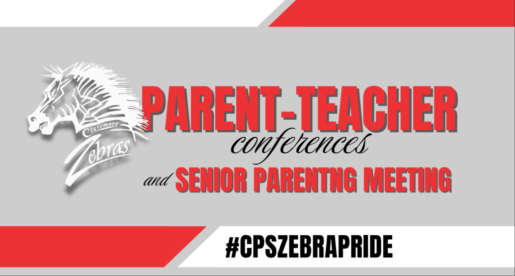 Attention: Please note that there has been a change to our upcoming Parent-Teacher Conferences. The conferences previously scheduled for March 12 will now be held on February 19.  We will open the My Conference Time link soon—please be on the lookout for further information.  We will also be hosting a Senior Parent Meeting that night in the library at 6:00pm. We will be discussing upcoming dates and other important senior information. 