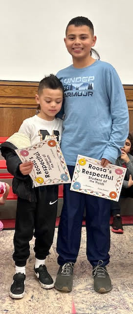 Respect Students of the Month