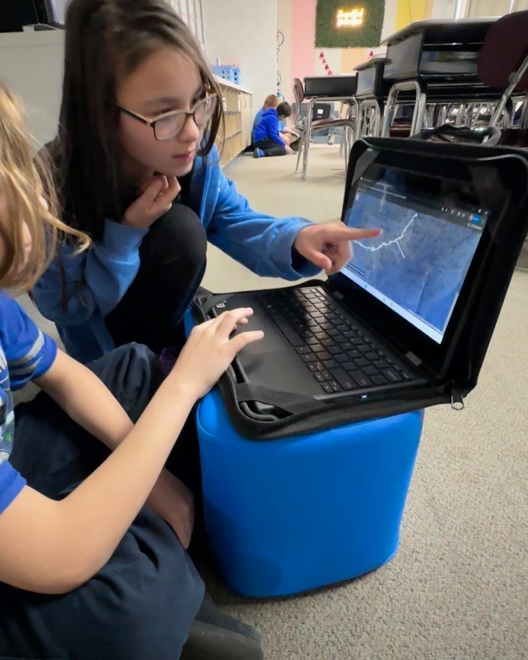 students on their competition 